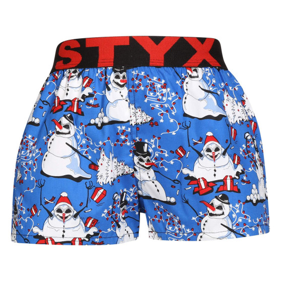 3PACK Boxer da bambino Styx art sport gomma multicolore (3BJ17134)