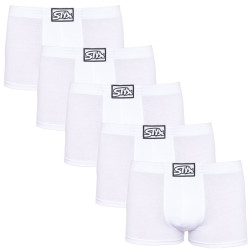 5PACK boxer uomo Styx classic elastic white (5Q1061)