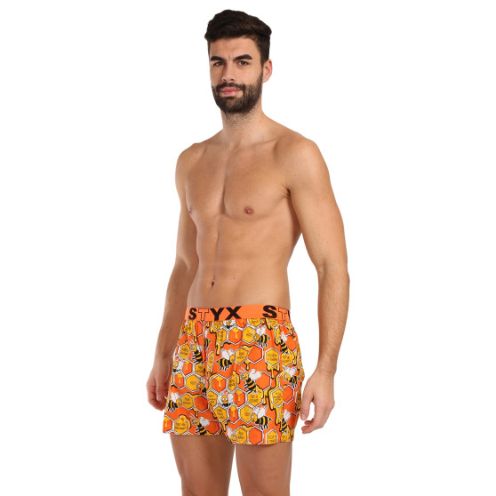 Boxer da uomo Styx arte sport api gomma (B1654)