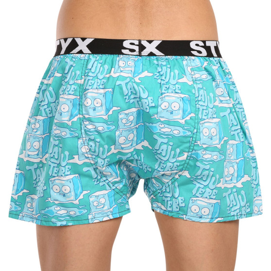 Boxer da uomo Styx arte sport gomma cubetti di ghiaccio (B1657)