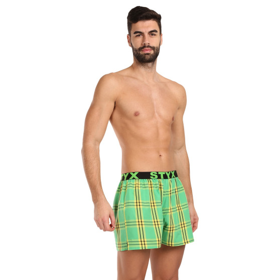 Boxer da uomo Styx sport elastico multicolore (B1011/2)