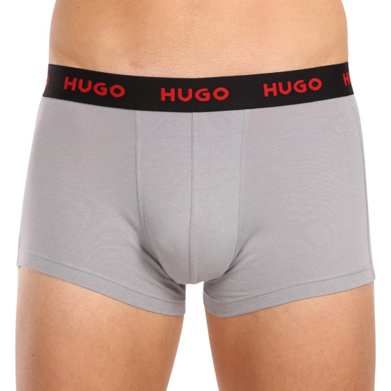 3PACK boxer uomo HUGO multicolore (50480170 039)