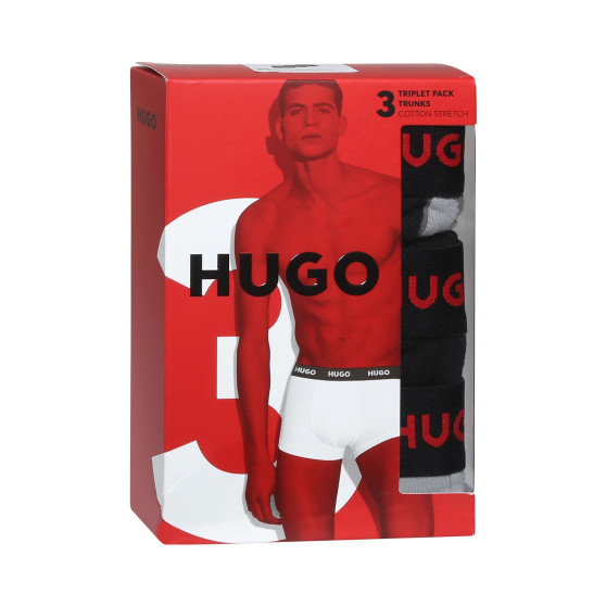 3PACK boxer uomo HUGO multicolore (50480170 039)