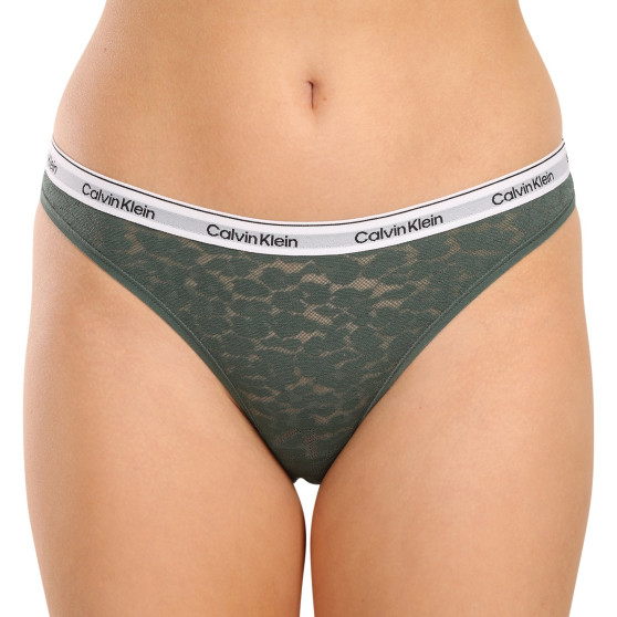 3PACK Mutandine brasiliane da donna Calvin Klein multicolore (QD5068E-GP6)