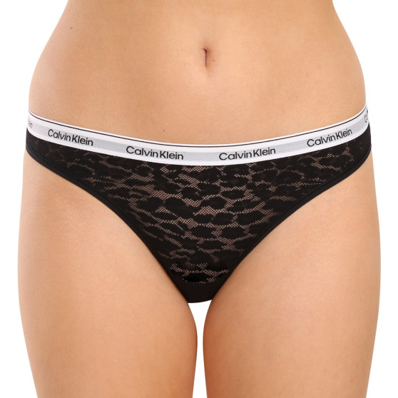 3PACK Mutandine brasiliane da donna Calvin Klein multicolore (QD5068E-GP6)