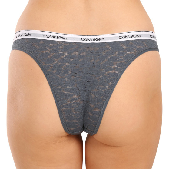 3PACK Mutandine brasiliane da donna Calvin Klein multicolore (QD5068E-GP8)