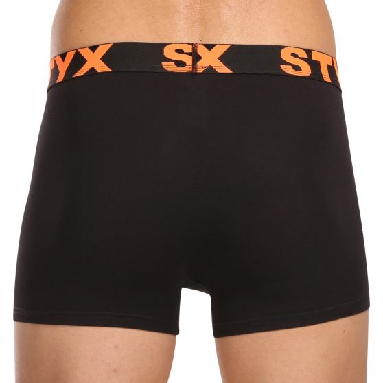 5PACK boxer uomo Styx sport elastico nero (5G9602)