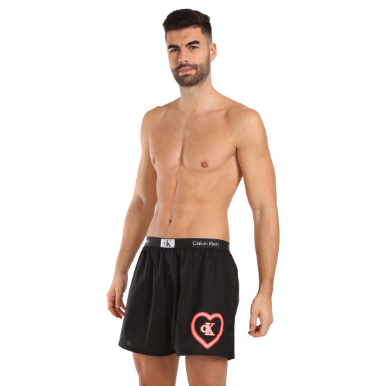 Boxer da uomo Calvin Klein nero (NB3716A-UB1)