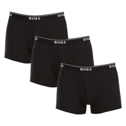 3PACK boxer da uomo BOSS nero (50475685 001)