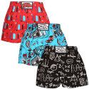 3PACK Boxer da bambino Styx art classic rubber multicolore (3J15829)