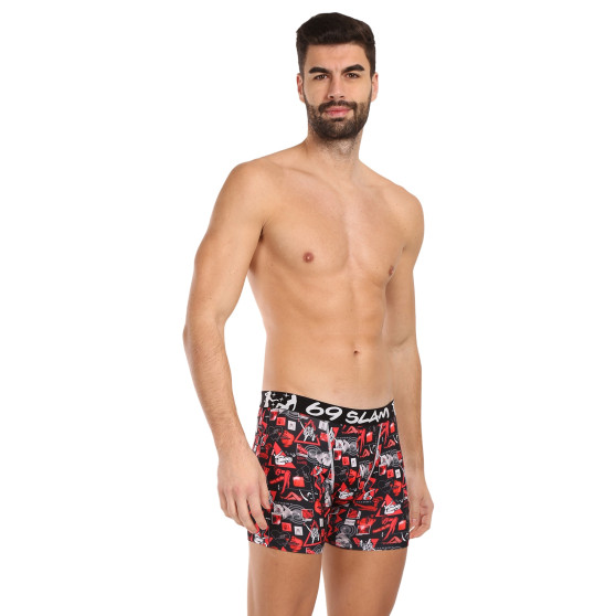 Boxer da uomo 69SLAM fit night life (MCYNLF-PO)