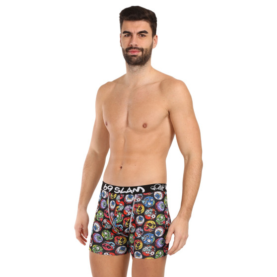 Boxer da uomo 69SLAM fit monster ball dylan (MBYMNR-PO)