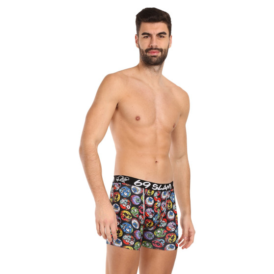 Boxer da uomo 69SLAM fit monster ball dylan (MBYMNR-PO)