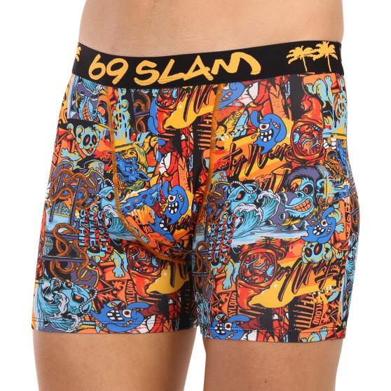 Boxer da uomo 69SLAM fit grafitty dylan (MBYGFT-PO)