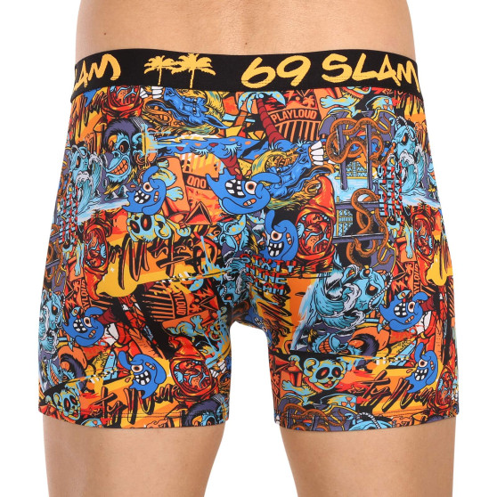 Boxer da uomo 69SLAM fit grafitty dylan (MBYGFT-PO)