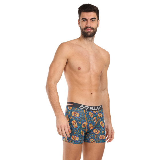 Boxer da uomo 69SLAM fit bambù hamsa hand gilbert (MPBHHD-BB)