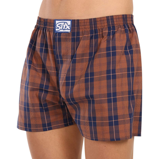 Boxer da uomo Styx classic elasticizzati multicolore (A208)