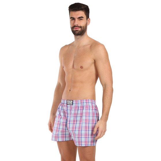 Boxer da uomo Styx classic elasticizzati multicolore (A213)