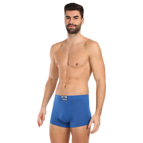 Boxer da uomo Styx classico elastico blu (Q1167)