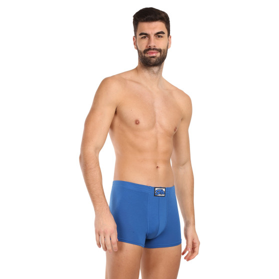 Boxer da uomo Styx classico elastico blu (Q1167)