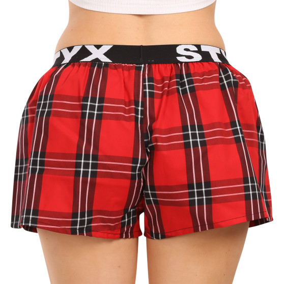 Boxer da donna Styx sportivi elasticizzati multicolore (T1003)