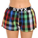 Boxer da donna Styx sportivi elasticizzati multicolore (T1012)