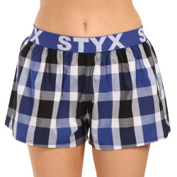 Boxer da donna Styx sportivi elasticizzati multicolore (T1019)