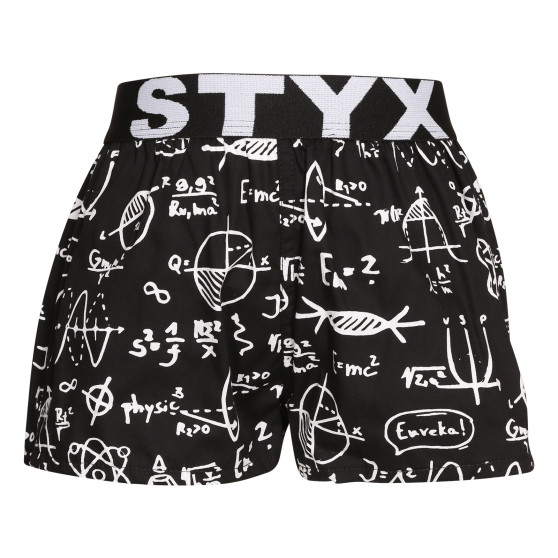 3PACK Boxer da bambino Styx art sport gomma multicolore (3BJ15782)