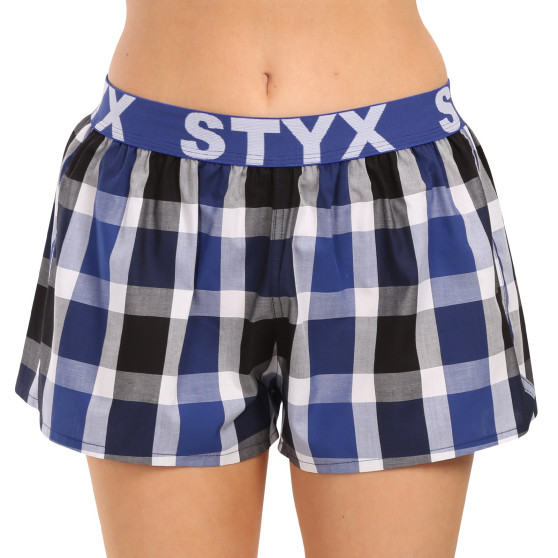 3PACK Boxer da donna Styx sport elastico multicolore (3T10469)