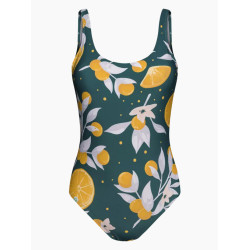 Allegri costumi da bagno interi da donna Dedoles Oranges (D-F-BW-SW-OPS-C-1583)