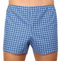 Boxer classici da uomo Foltýn a quadri blu (K54)