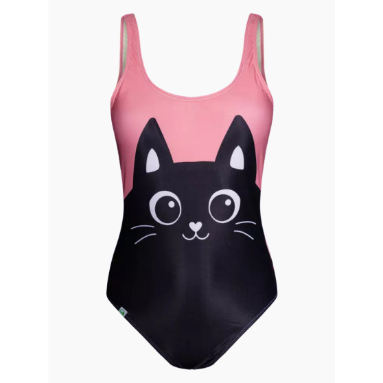 Costume intero da donna allegro Dedoles Gattino nero (D-W-SCL-S-OPS-C-1209)