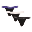 3PACK calzini da uomo Calvin Klein nero (NB3363A-H4X)