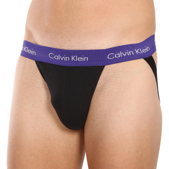 3PACK calzini da uomo Calvin Klein nero (NB3363A-H4X)