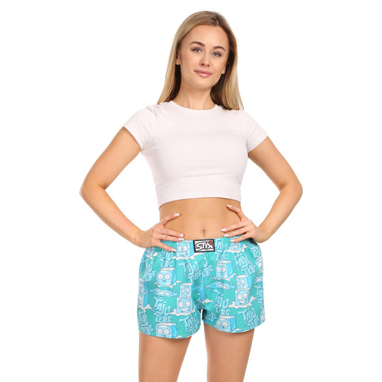 Boxer da donna Styx arte classica cubetti di ghiaccio in gomma (K1657)