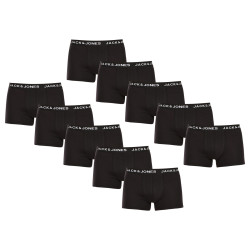 10PACK boxer da uomo Jack and Jones nero (12189937)