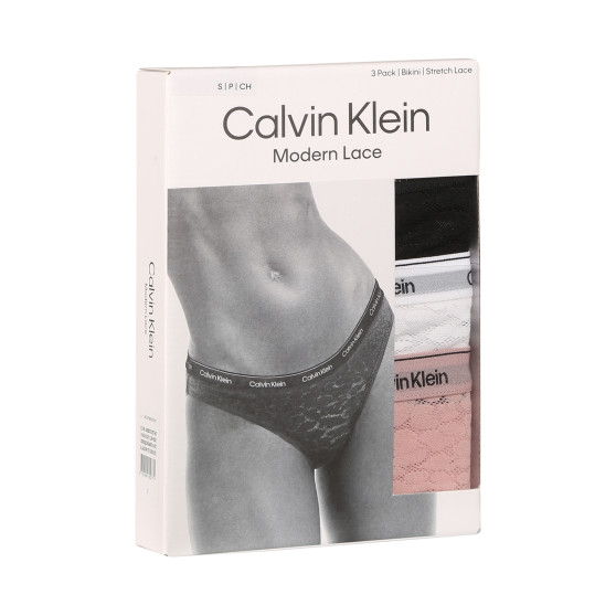 3PACK mutandine donna Calvin Klein multicolore (QD5069E-N8I)