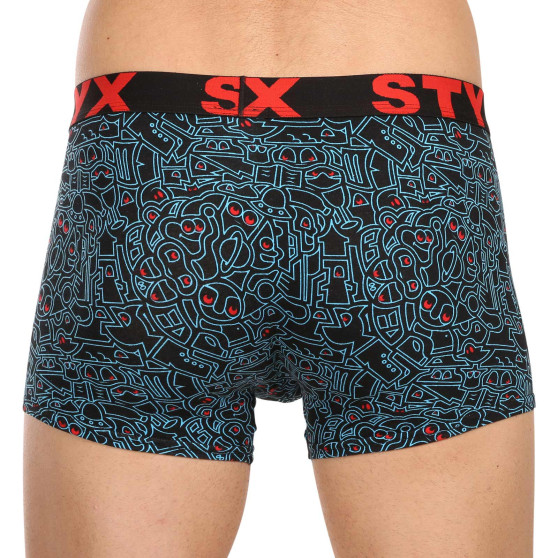 3PACK boxer uomo Styx art sport gomma multicolore (3G12672/2)