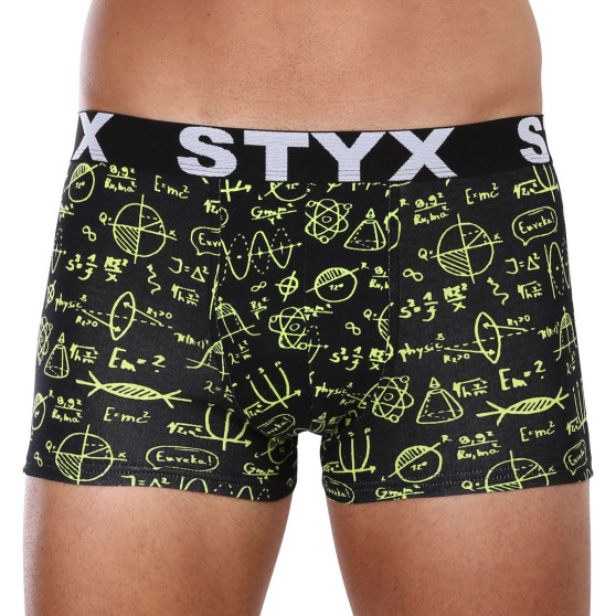 3PACK boxer uomo Styx art sport gomma multicolore (3G12672/2)