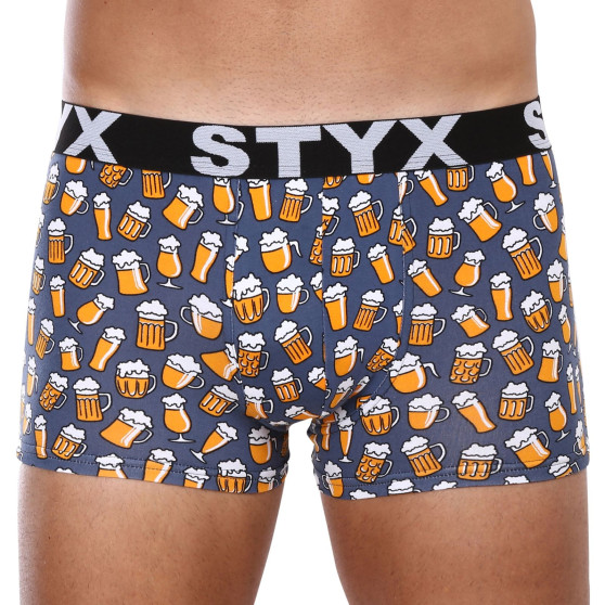 3PACK boxer uomo Styx art sport gomma multicolore (3G12672/2)