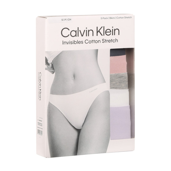 5PACK mutandine donna Calvin Klein multicolore (QD5205E-NOZ)