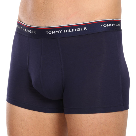 3PACK boxer uomo Tommy Hilfiger blu scuro (1U87903842 409)