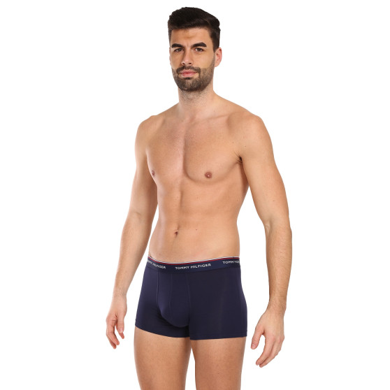 3PACK boxer uomo Tommy Hilfiger blu scuro (1U87903842 409)