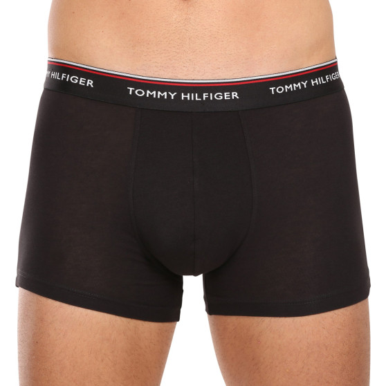 3PACK boxer da uomo Tommy Hilfiger nero (1U87903842 990)