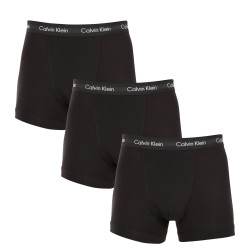 3PACK boxer da uomo Calvin Klein nero (U2662G-XWB)