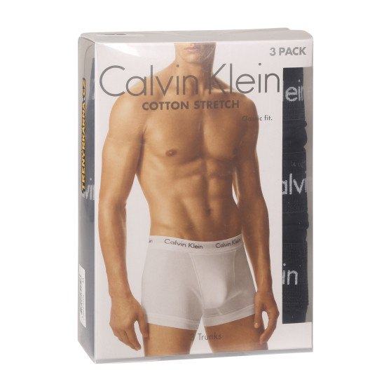 3PACK boxer da uomo Calvin Klein nero (U2662G-XWB)