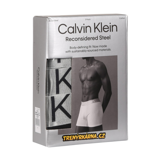 3PACK boxer da uomo Calvin Klein nero (NB3131A-7V1)