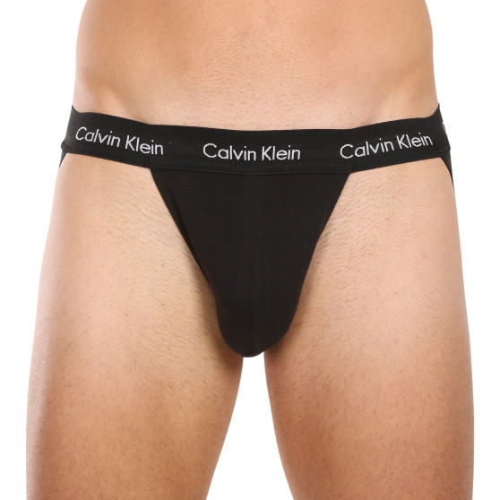 3PACK calzini da uomo Calvin Klein nero (NB3054A-I20)