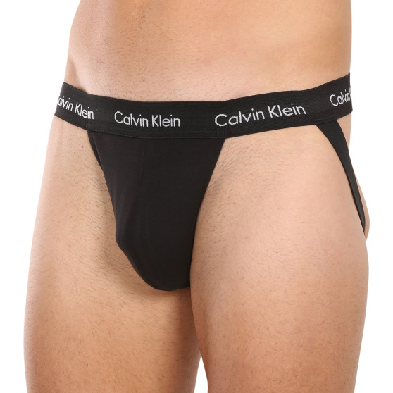 3PACK calzini da uomo Calvin Klein nero (NB3054A-I20)