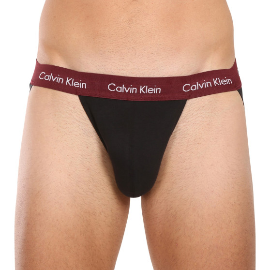 3PACK calzini da uomo Calvin Klein nero (NB3054A-I20)